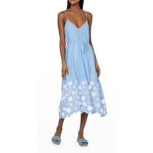 Milly 3D Cotton Embroidered Dress, NWT, 6
$175/435